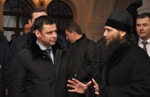 Праздник Крещения Дмитрий Миронов встретил в Переславле-Залесском