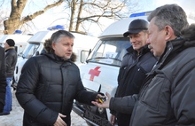 Муниципальные районы Ярославской области получили новые машины «скорой помощи»