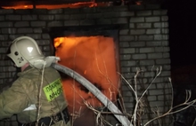 В Борисоглебском районе сгорел жилой дом