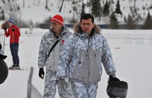 Перед лыжным марафоном Дмитрий Миронов проверил трассу в Демино