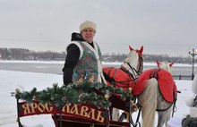 В Ярославле возродили традицию катания на масленичном поезде