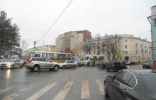 В центре Ярославля столкнулись две маршрутки