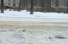 Прокуратура требует очистить улицу Блюхера в Ярославле от льда и снега