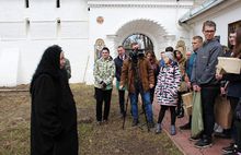 В кедровой роще Толгского монастыря под Ярославлем повесили домики для птиц