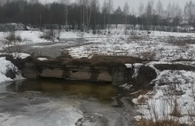 Аварийный мост через реку Великую в Ярославском районе может быть закрыт