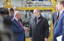 Владимир Путин в Рыбинске запустил испытания газотурбинного агрегата для морских программ