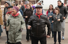 В Ярославле две тысячи человек вышли на общегородскую зарядку