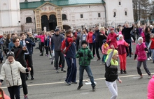 В Ярославле две тысячи человек вышли на общегородскую зарядку