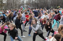 В Ярославле две тысячи человек вышли на общегородскую зарядку