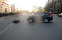 В Ярославле сбит мотоциклист, не имеющий прав управления