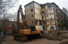 В Ярославле сносят здание, пострадавшее от взрыва газа