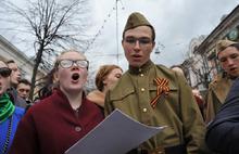 Более двухсот ярославцев приняли участие в песенном флэшмобе «Великие песни великих земляков»