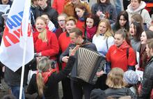 Более двухсот ярославцев приняли участие в песенном флэшмобе «Великие песни великих земляков»
