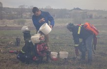 В соцсетях размещены фотографии пожара в Ярославской области от Гринпис