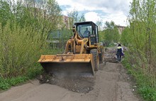 Дороги частного сектора в Ярославле выложат асфальтовой крошкой