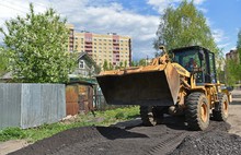 Дороги частного сектора в Ярославле выложат асфальтовой крошкой