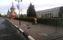 После празднования Дня города центр Ярославля убрали за одну ночь