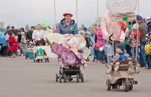 В Рыбинске прошел парад колясок