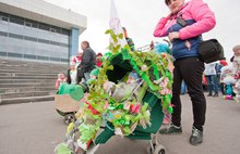 В Рыбинске прошел парад колясок