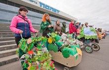 В Рыбинске прошел парад колясок