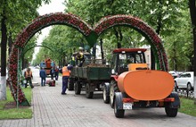 Проспект Ленина в Ярославле украсят двадцать цветочных арок