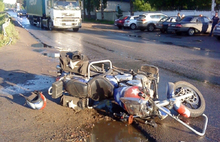 В Ярославской области мотоциклист сбил пешехода