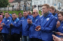 Участники экспедиции «Голубое ожерелье России» побывали в Рыбинске