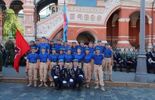 Юнармейцы из Ярославской области приняли участие в параде на Красной площади в Москве