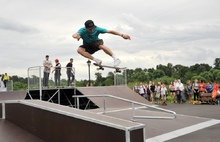 Глава региона Дмитрий Миронов открыл скейт-парк в парке 1000-летия Ярославля