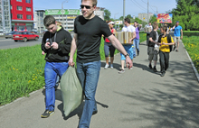 В Ярославле волонтеры убрали более полусотни мешков с мусором. Фоторепортаж