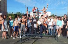 В Ярославле подходит к завершению установка спортивных площадок для воркаута