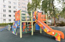 В Заволжском районе Ярославля появился новый детский городок
