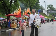 В Ярославле праздником наслаждались не только ярославцы, но и первые лица города. Фоторепортаж
