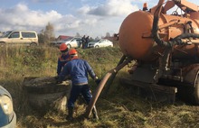 «Ярославльводоканал» завершает работы по чистке и промывке сетей канализации в Переславском районе