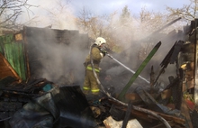 В Рыбинске дотла сгорел дачный дом