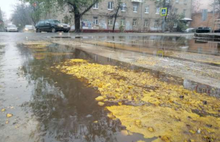  Миллионы, потраченные на разметку в Ярославле, смыло дождем: фото