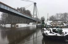  В Ярославле начали собирать красноперекопский мост: фоторепортаж 