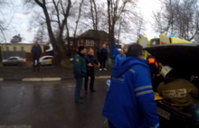 Жуткая авария в Заволжском районе стала причиной пробки: кадры