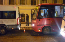 Две маршрутки столкнулись в центре Ярославля: фото и подробности 