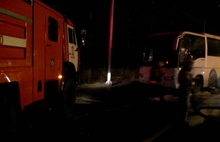 В Ярославской области прямо на ходу загорелся пассажирский автобус