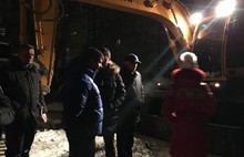 Мэр Ярославля сам выехал ночью на ремонт коммунальной аварии в Ярославле
