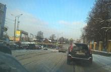 В Ярославле не расчистили одну из важнейших дорог: ожидается пробка