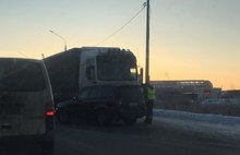 На окружной в Ярославле водители встали в пробку из-за ДТП четырёх машин