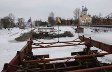 При возведении нового моста используются конструкции ярославского завода