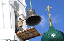 В Ярославле воссоздали колокольню Кирилло-Афанасиевского монастыря
