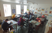 В ярославском селе Вятское проходят увлекательные мастер-классы в «Печатне»