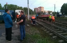 В Ярославле на трамвайные пути уложили инновационные шпалы