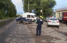 В Рыбинске в ДТП получил травмы мотоциклист