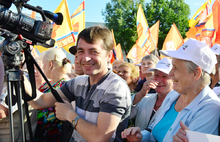 Митинг оппозиции в Ярославле собрал журналистов, писателей и поэтов. Фото