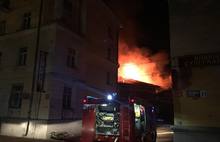 В Ярославле огонь практически уничтожил здание памятника «Детская городская больница»